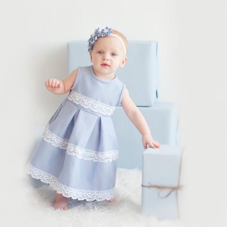 blue skirt for baby girl 