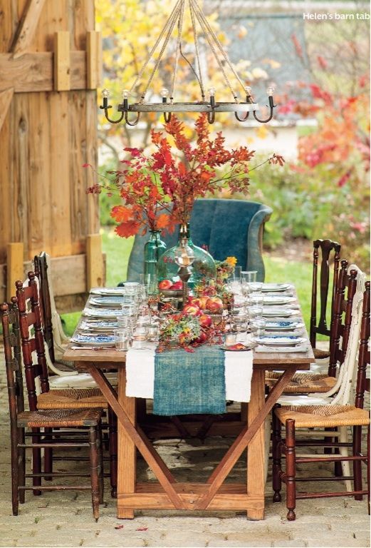 Hochzeit - How To: Rustic Thanksgiving Style Guide