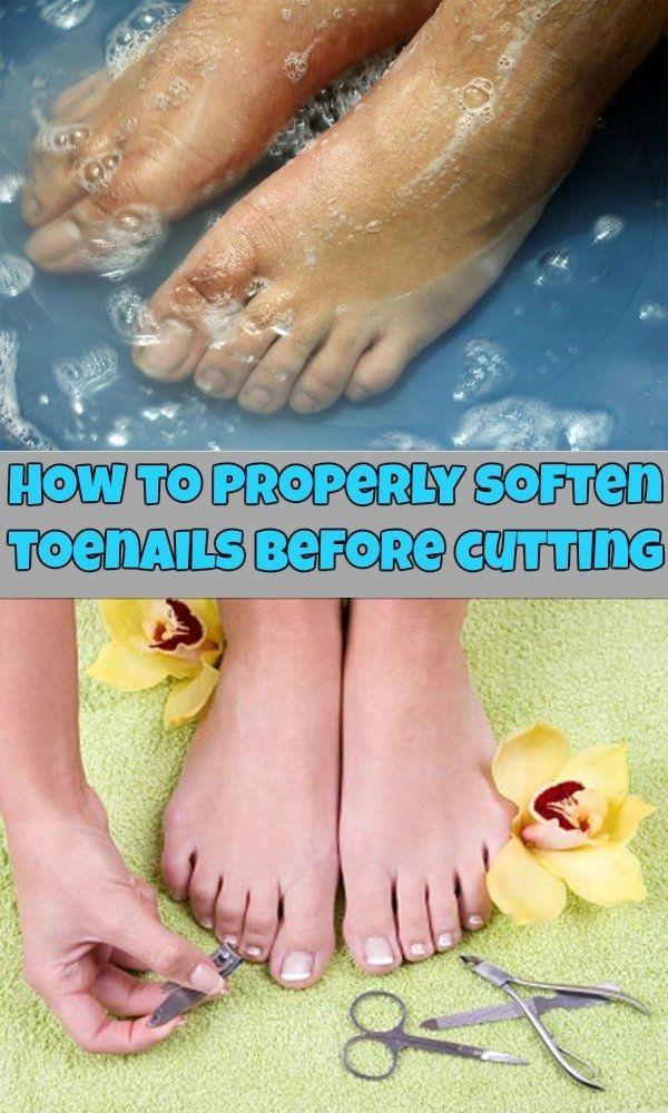 Mariage - How To Properly Soften Toenails Before Cutting - WomenIdeas.net