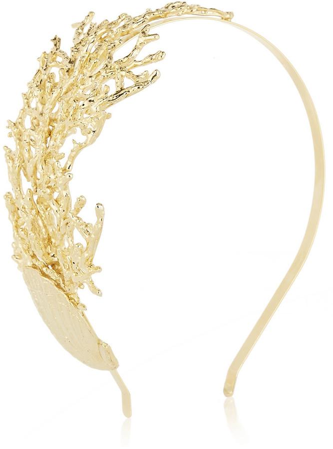 Wedding - Rosantica Coralli Gold-Tone Headband