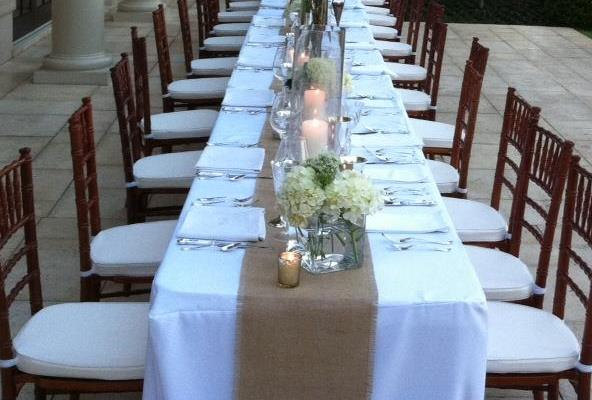 Rustic Wedding Table Runners Burlap Table Runners 12 Inches Wide