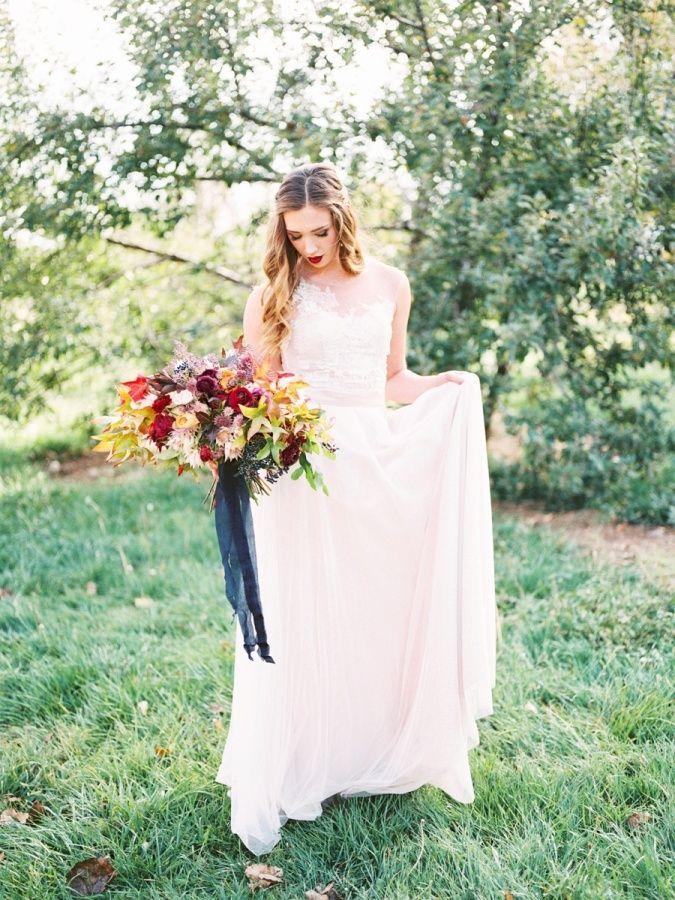 Свадьба - Autumn Orchard Wedding Inspiration