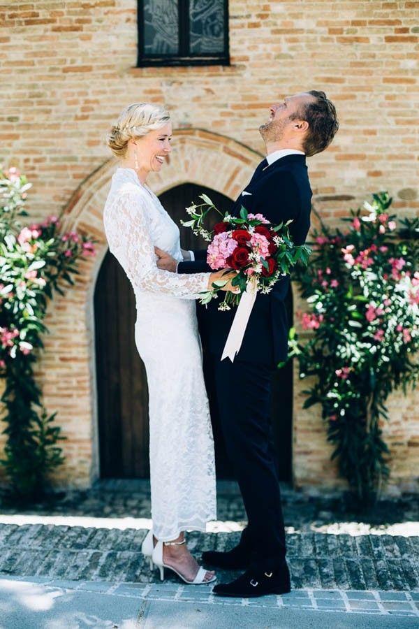Mariage - Secret Destination Vow Renewal In Baia Vallugola, Italy