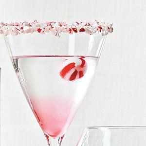 Hochzeit - Candy Cane Martini