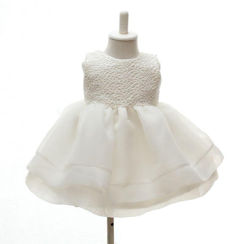 Hochzeit - Off White Christening Dress, Baptism Dress, First Communion Dress, off white flower girl dress, lace dress, off white dress, bridesmaide