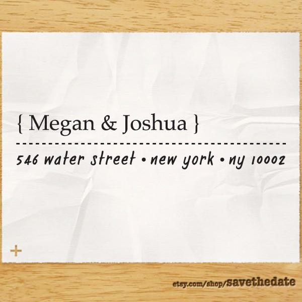 Mariage - CUSTOM ADDRESS STAMP with proof from usa, Eco Friendly Self-Inking stamp, rsvp address stamp, custom stamp, custom address stamp - stamper13