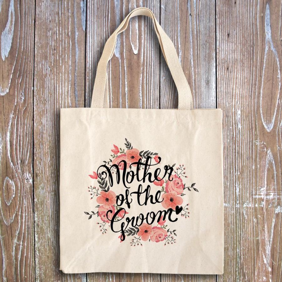 زفاف - Mother of the groom - Wedding tote bag