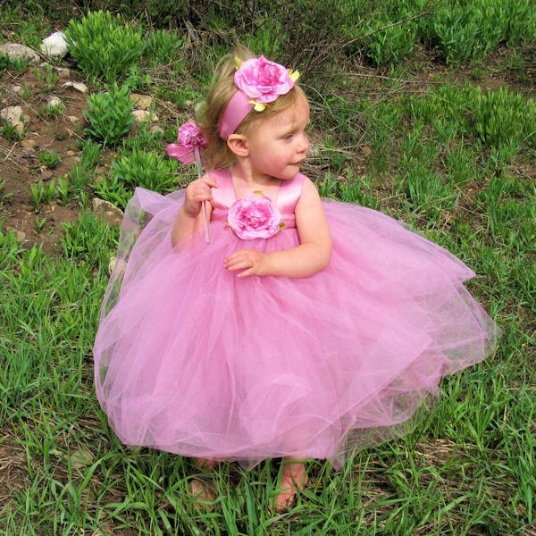 Mariage - Flower Girl Dress Tutu - Flower Girl Dresses - Rose Pink - Flower Girl Dress - Rose Tulle Flower Girl Dress - Tutu Dresses for Girls - Tutus