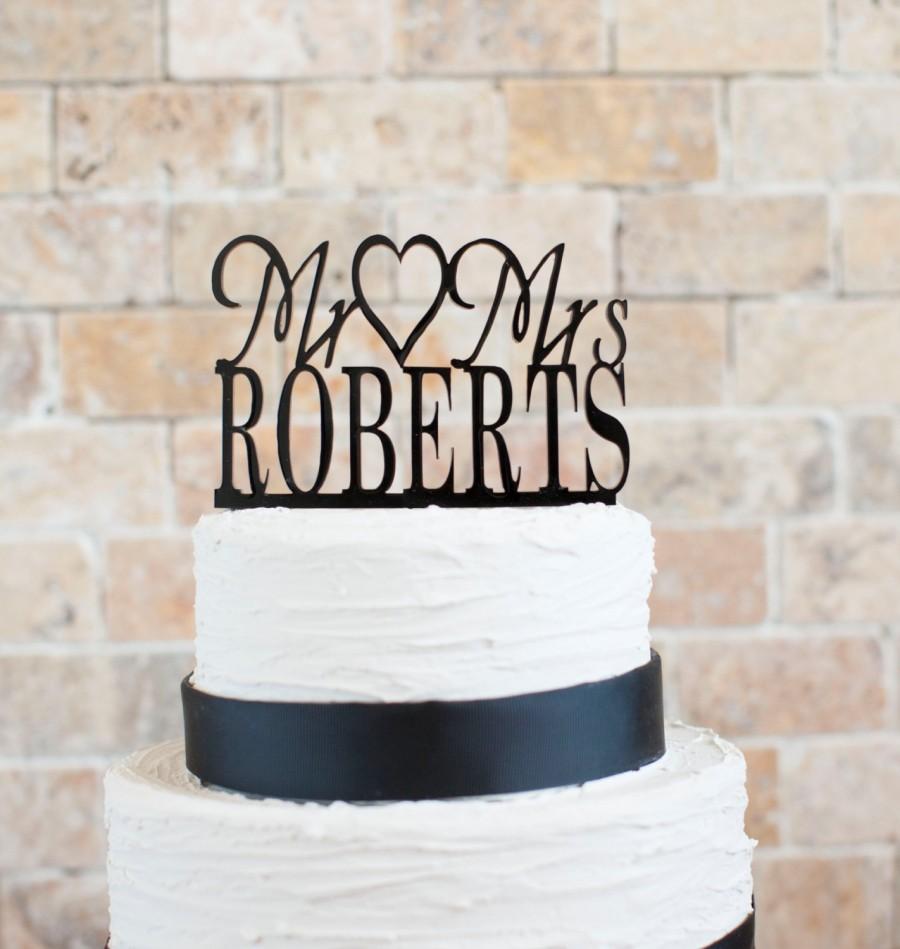 زفاف - Wedding Cake topper (Item number 10093) 1/8" thick acrylic