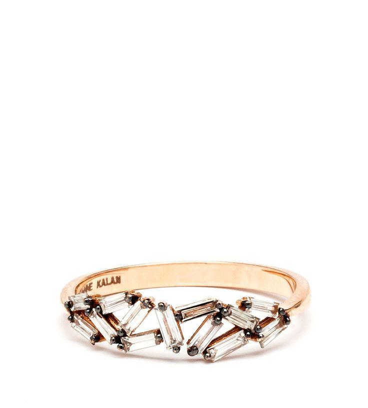 Mariage - Collection :: Fireworks :: 18K ROSE GOLD BAGUETTE BAND - Suzanne Kalan