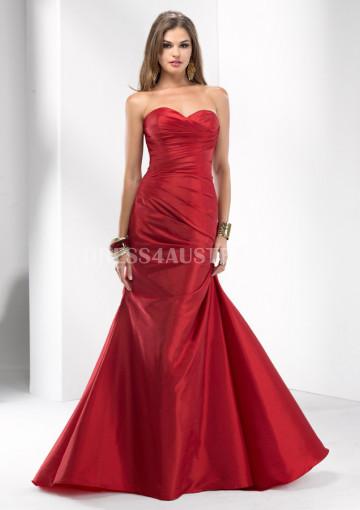 زفاف - Buy Australia Sweetheart Mermaid Ruched Taffeta Long Evening Dress/ Prom Dresses By FIT P1503 at AU$154.84 - Dress4Australia.com.au