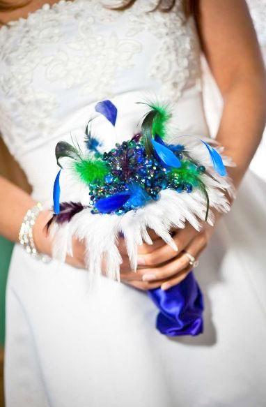 Свадьба - Crystal Bouquet - Brooch Bouquet - Wedding Bouquet - Bridal Bouquet - Feather Bouquet - Broach Bouquet - Keepsake Bouquet - Deposit