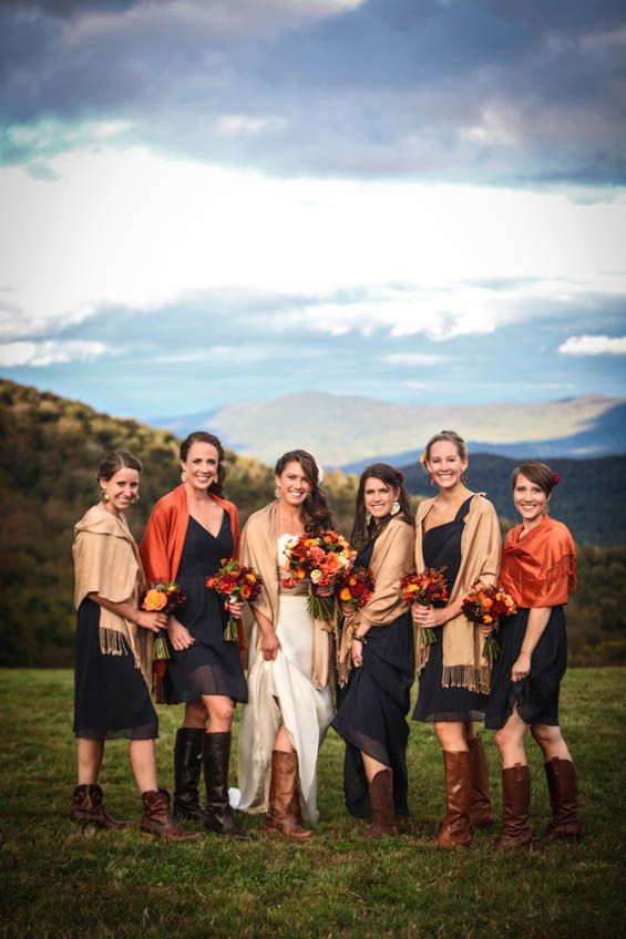 Свадьба - Favorite Fall Bridesmaid Dresses