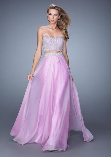 Свадьба - 2015 Sweetheart Ruched Floor Length Appliques Pink Open Back Chiffon Sleeveless Blue