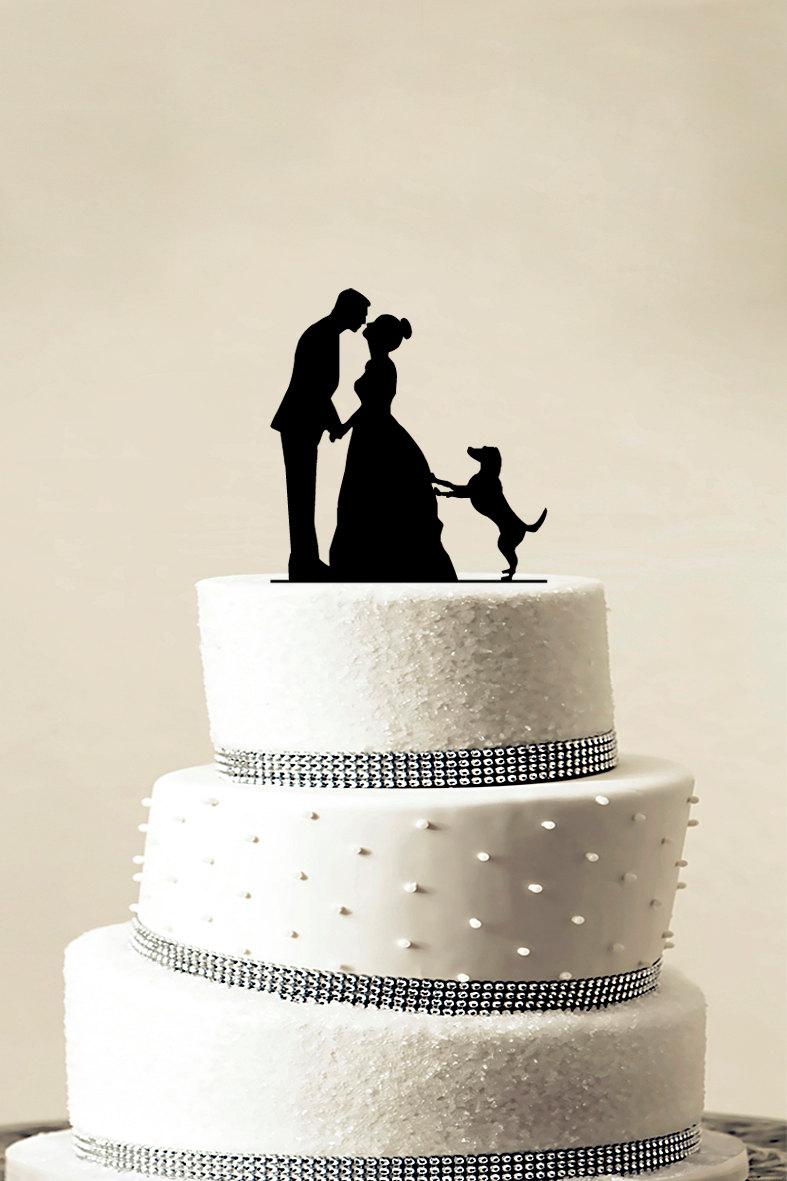 Hochzeit - Custom Wedding Cake Topper -- Cake Decor - Bride and Groom Cake Topper