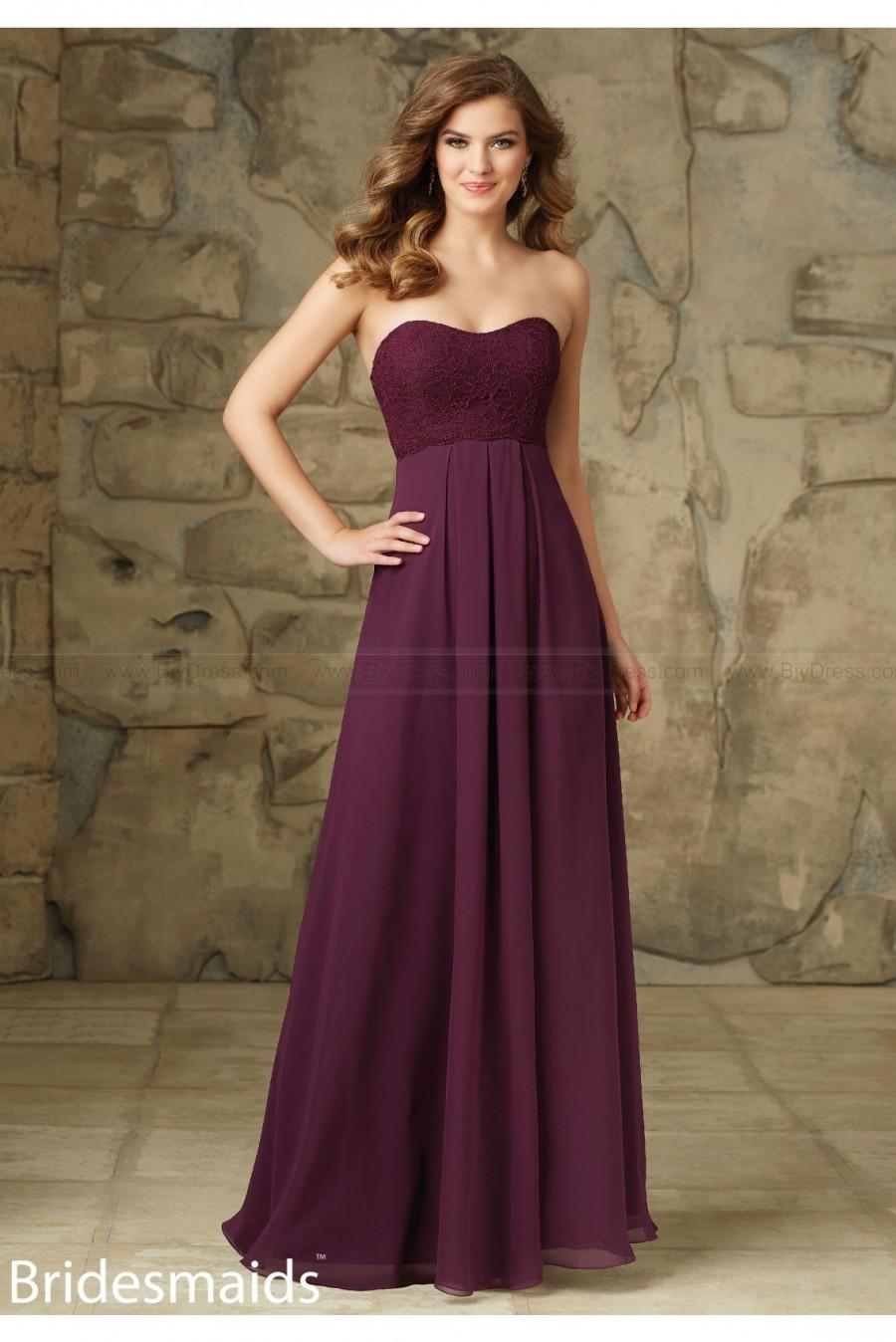 Hochzeit - Mori Lee Bridesmaids Dress Style 107