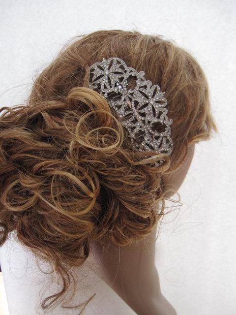 Hochzeit - Wedding hair jewelry Bridal hair accessories Wedding headpiece Bridal jewelry Wedding accessories Bridal hair comb Wedding jewelry Bridal