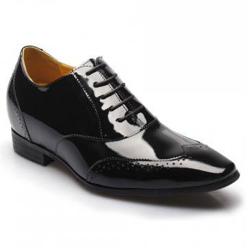 Wedding - elevated dress shoes to make men taller 7cm/2.76inch,Coupon Code "SAVE10"  get $10 off.