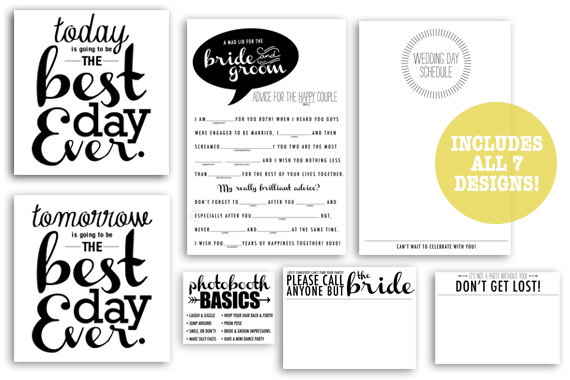 Mariage - Best Day Ever Kit