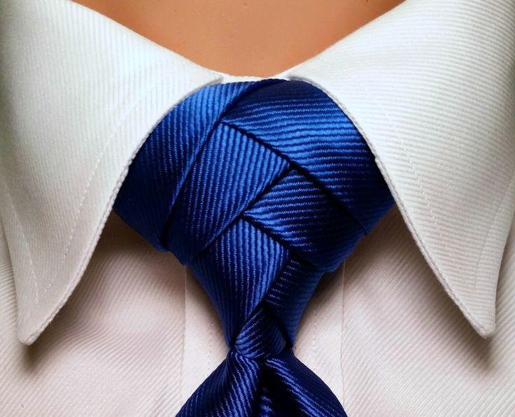 Свадьба - Pre Tied Eldredge Tie Knot 100% Polyester Pre Knotted Necktie Knot