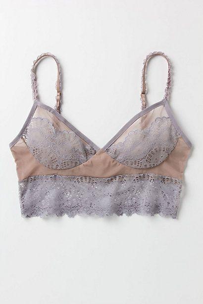 Mariage - Scalloped Lace Bralette