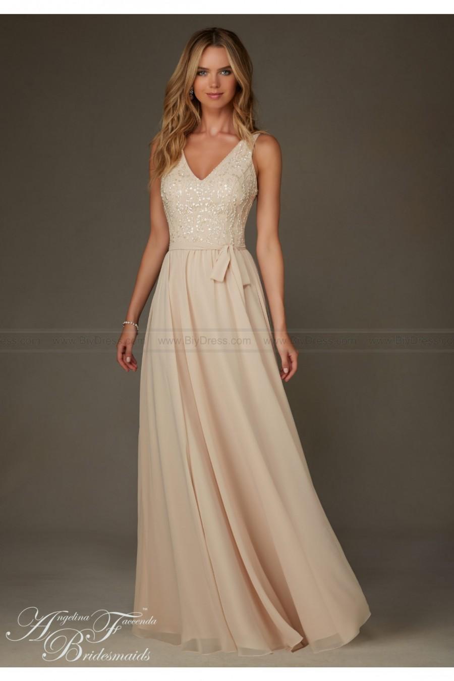 Hochzeit - Mori Lee Bridesmaids Dress Style 20472