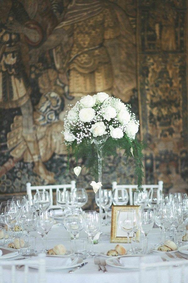 Hochzeit - Ivory And White Italian Wedding At Vigna Chinet