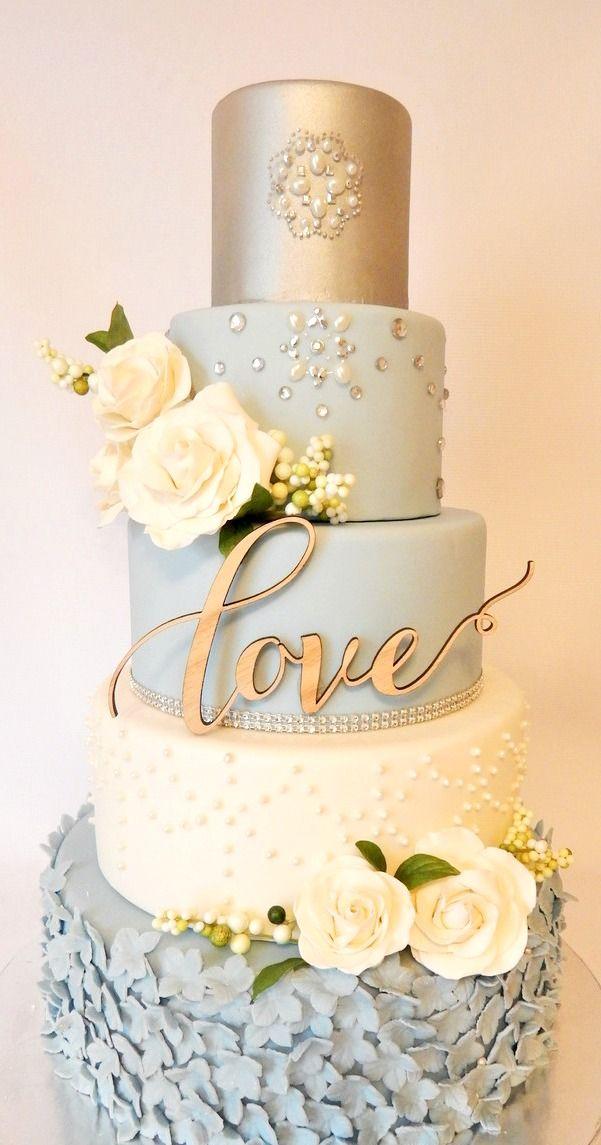 Wedding - Top 22 Glittery Gold Wedding Cakes For 2016 Trends
