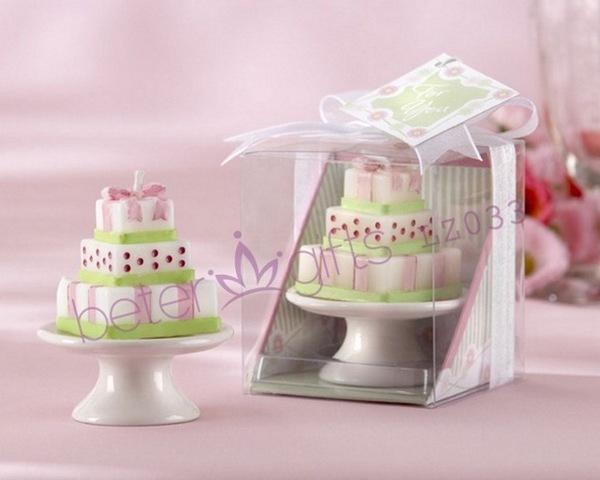 Mariage - 結婚婚慶喜慶用品婚禮小禮物 蛋糕蠟燭LZ033創意婚品生日禮物女生