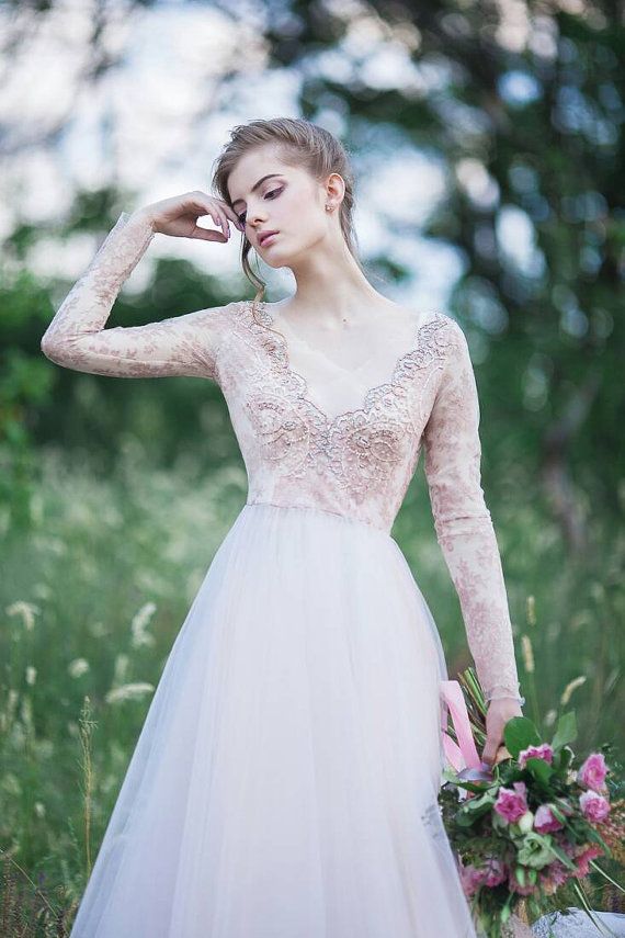 Hochzeit - Cyber Monday Sale 20% Tulle Wedding Gown // Orchidee (limited Edition)