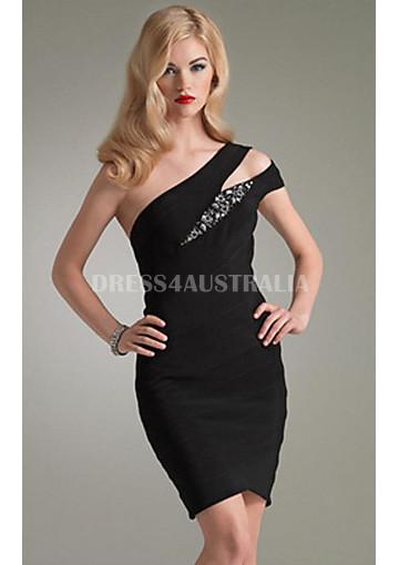 زفاف - Buy Australia A-line Black Sexy Evening Dress/ Prom Dresses By JZ JZ-4478 at AU$164.94 - Dress4Australia.com.au