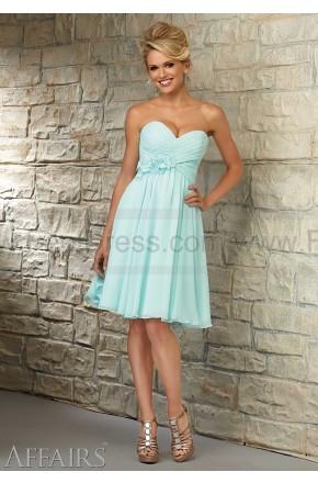 Hochzeit - Mori Lee Bridesmaids Dress Style 31053