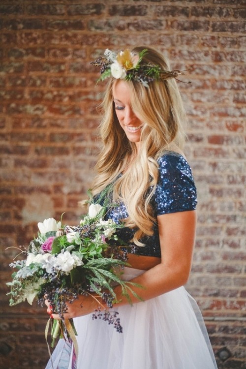 Свадьба - Wedding Inspiration for Romantic Navy and Gold Fall