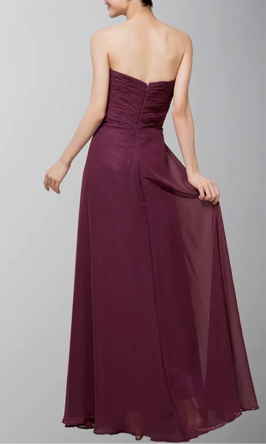 Wedding - Dark Purple Fancy Chiffon Bridesmaid Prom Dress KSP060 [KSP060] - £83.00 : Cheap Prom Dresses Uk, Bridesmaid Dresses, 2014 Prom & Evening Dresses, Look for cheap elegant prom dresses 2014, cocktail gowns, or dresses for special occasions? kissprom.co.uk o