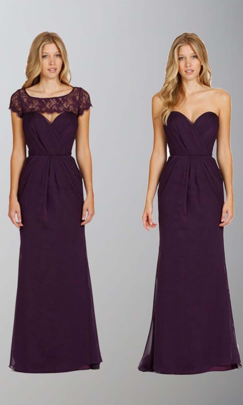 Свадьба - Removable Vest Long Purple Trumpet Bridesmaid Dress KSP405 [KSP405] - £94.00 : Cheap Prom Dresses Uk, Bridesmaid Dresses, 2014 Prom & Evening Dresses, Look for cheap elegant prom dresses 2014, cocktail gowns, or dresses for special occasions? kissprom.co.