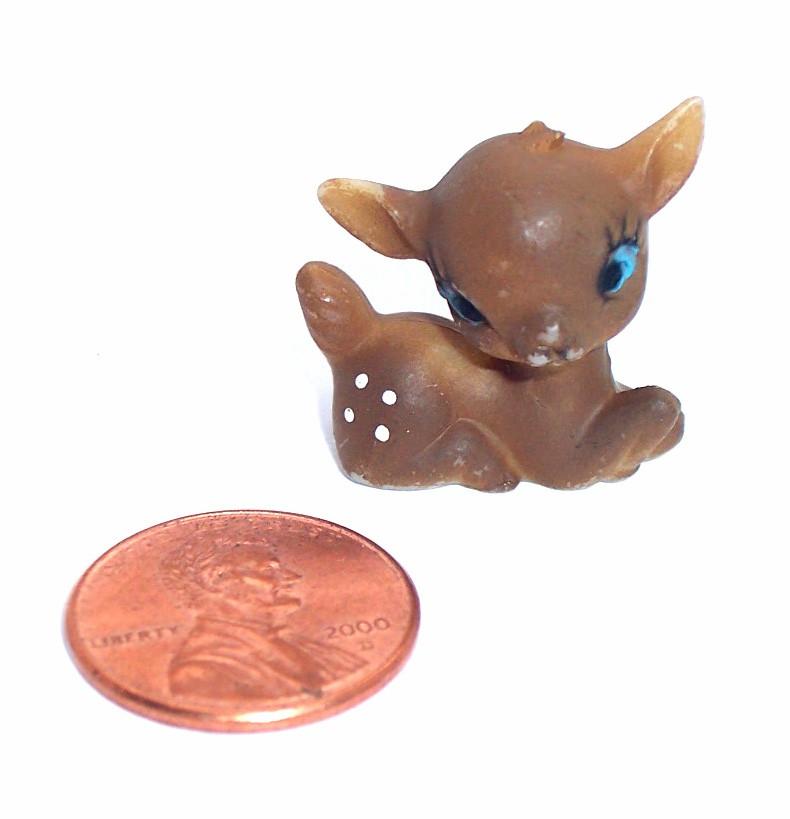 Свадьба - Deer Fawn Miniatures 2pcs vintage ... shop closing sale