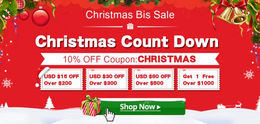 زفاف - Happy CHRISTMAS  Deals: 10% OFF coupon  code : "CHRISTMAS"