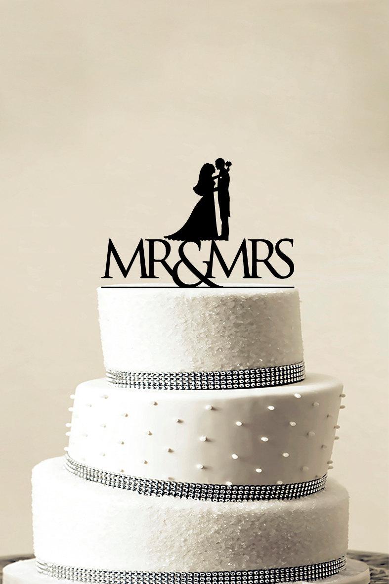 زفاف - Custom Wedding Cake Topper - Personalized Monogram Cake Topper - Initial Cake Topper - Cake Decor - Bride and Groom