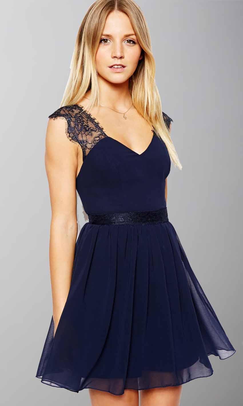 Mariage - Cute Lace Cap Sleeves V-neck Short Wedding party Dress KSP410 [KSP410] - £85.00 : Cheap Prom Dresses Uk, Bridesmaid Dresses, 2014 Prom & Evening Dresses, Look for cheap elegant prom dresses 2014, cocktail gowns, or dresses for special occasions? kissprom.