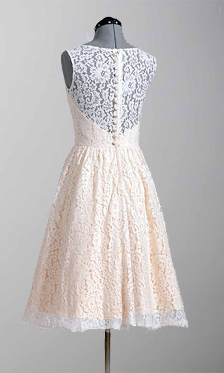 Mariage - Knee Length Modern Lace Vintage Wedding Party Dresses KSP296 [KSP296] - £89.00 : Cheap Prom Dresses Uk, Bridesmaid Dresses, 2014 Prom & Evening Dresses, Look for cheap elegant prom dresses 2014, cocktail gowns, or dresses for special occasions? kissprom.c