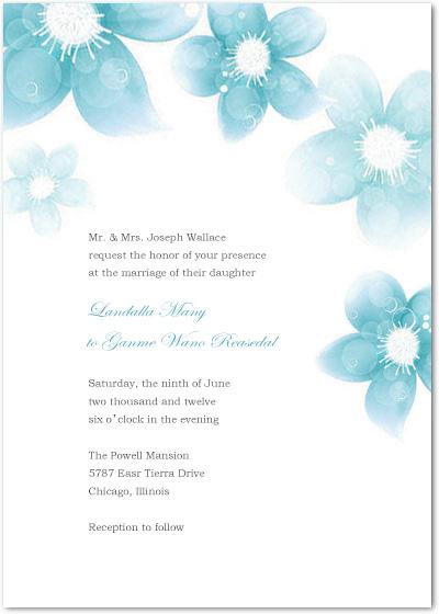 Wedding - SMELL OF FRESH INK CHEAP WEDDING INVITES HPI075