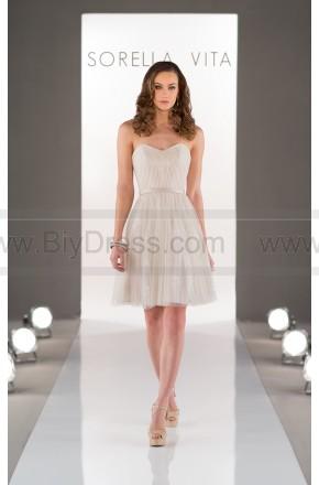 Hochzeit - Sorella Vita Ivory Bridesmaid Dress Style 8500