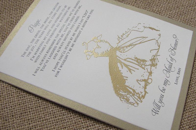 Wedding - Will you be my Bridesmaid Invitation Card