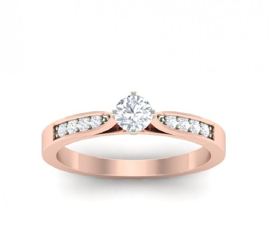 زفاف - The Caroline Wedding Diamond Rings