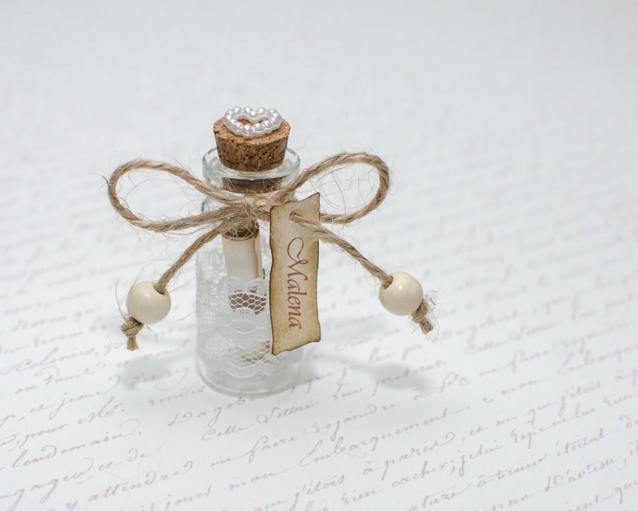 Свадьба - Will you be My Bridesmaid, Bridesmaid Proposal, Message in a Bottle, Maid of Honor Proposal, Ask Bridesmaids, Flower Girl Invitation