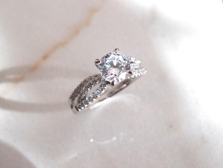 زفاف - AmourJewellery - Fine Handcrafted Engagement Ring; Style RB0073; 14K Gold