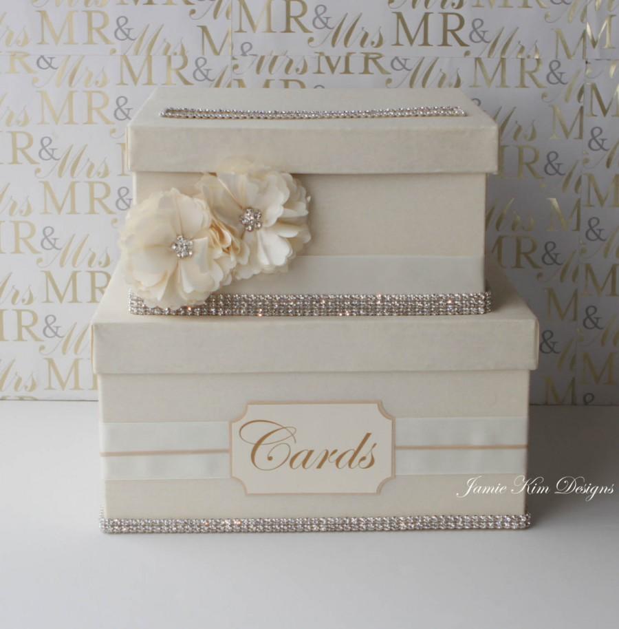 زفاف - Wedding Card Box, Money Box, Custom Card Box - Custom Made to Order