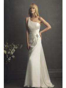 Mariage - One-shoulder Bridal Wedding Dress