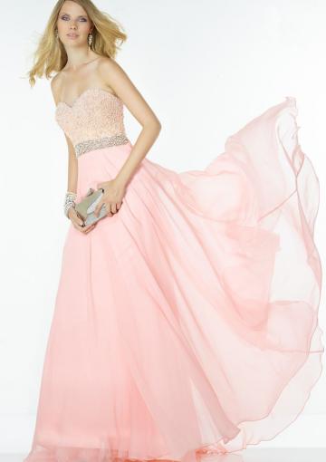 زفاف - Buy Australia 2016 Pink A-line Sweetheart Neckline Beaded Organza Floor Length Evening Dress/ Prom Dresses 6594 at AU$177.28 - Dress4Australia.com.au