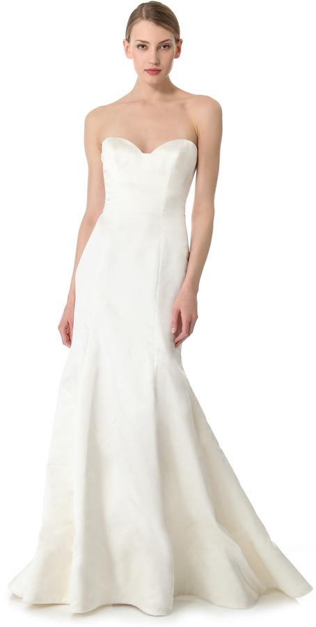 Wedding - Reem Acra Special Strapless Gown